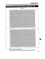 Preview for 237 page of Panasonic KX-P2124 Operating Instructions Manual