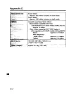 Preview for 240 page of Panasonic KX-P2124 Operating Instructions Manual