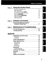 Preview for 5 page of Panasonic KX P2130 - KX-P 2130 Color Dot-matrix Printer User Manual