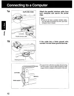 Предварительный просмотр 12 страницы Panasonic KX P2130 - KX-P 2130 Color Dot-matrix Printer User Manual