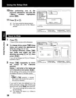 Предварительный просмотр 38 страницы Panasonic KX P2130 - KX-P 2130 Color Dot-matrix Printer User Manual