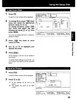 Предварительный просмотр 39 страницы Panasonic KX P2130 - KX-P 2130 Color Dot-matrix Printer User Manual