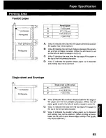 Предварительный просмотр 63 страницы Panasonic KX P2130 - KX-P 2130 Color Dot-matrix... User Manual