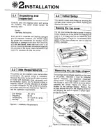 Предварительный просмотр 6 страницы Panasonic KX-P3131 Operating Instructions Manual