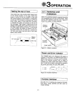 Предварительный просмотр 9 страницы Panasonic KX-P3131 Operating Instructions Manual