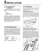 Предварительный просмотр 8 страницы Panasonic KX-P3151 Operating Instructions Manual