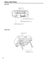 Preview for 10 page of Panasonic KX-P3196 - KX-P 3196 B/W Dot-matrix Printer Operating Instructions Manual