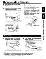 Предварительный просмотр 11 страницы Panasonic KX-P3196 - KX-P 3196 B/W Dot-matrix Printer Operating Instructions Manual