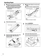 Предварительный просмотр 14 страницы Panasonic KX-P3196 - KX-P 3196 B/W Dot-matrix Printer Operating Instructions Manual