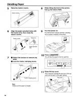 Предварительный просмотр 16 страницы Panasonic KX-P3196 - KX-P 3196 B/W Dot-matrix Printer Operating Instructions Manual