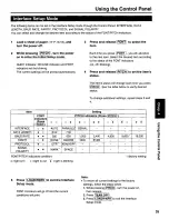 Предварительный просмотр 36 страницы Panasonic KX-P3196 - KX-P 3196 B/W Dot-matrix Printer Operating Instructions Manual