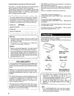 Предварительный просмотр 2 страницы Panasonic KX-P3200 - KX-P 3200 B/W Dot-matrix Printer Operating Instructions Manual