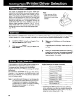 Preview for 10 page of Panasonic KX-P3200 - KX-P 3200 B/W Dot-matrix Printer Operating Instructions Manual