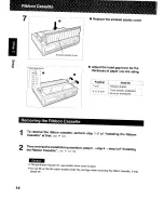 Предварительный просмотр 16 страницы Panasonic KX-P3626 Operating Instructions Manual