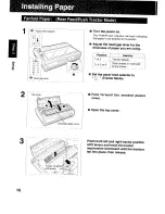 Preview for 18 page of Panasonic KX-P3626 Operating Instructions Manual