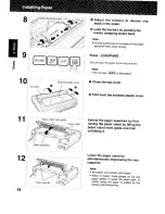 Предварительный просмотр 20 страницы Panasonic KX-P3626 Operating Instructions Manual