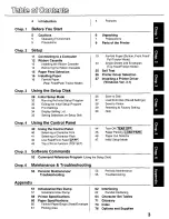 Preview for 3 page of Panasonic KX-P3696 Operating Instructions Manual