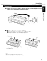 Предварительный просмотр 7 страницы Panasonic KX-P3696 Operating Instructions Manual