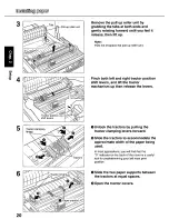 Preview for 20 page of Panasonic KX-P3696 Operating Instructions Manual