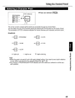 Предварительный просмотр 41 страницы Panasonic KX-P3696 Operating Instructions Manual