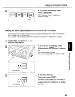 Предварительный просмотр 49 страницы Panasonic KX-P3696 Operating Instructions Manual