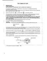 Preview for 2 page of Panasonic KX-P4401 Operating Instructions Manual