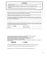 Preview for 3 page of Panasonic KX-P4401 Operating Instructions Manual