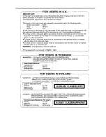 Предварительный просмотр 3 страницы Panasonic KX-P4410 Operating Instructions Manual