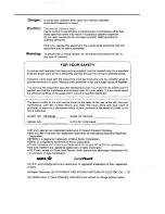 Preview for 2 page of Panasonic KX-P4430 Operating Instructions Manual