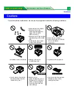 Предварительный просмотр 6 страницы Panasonic KX-P7100 Operating Instructions Manual