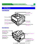 Предварительный просмотр 8 страницы Panasonic KX-P7100 Operating Instructions Manual