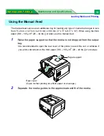 Предварительный просмотр 21 страницы Panasonic KX-P7100 Operating Instructions Manual