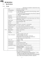 Preview for 4 page of Panasonic KX-P7100 Service Manual