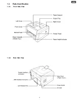 Preview for 11 page of Panasonic KX-P7100 Service Manual