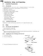 Preview for 22 page of Panasonic KX-P7100 Service Manual