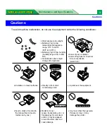 Предварительный просмотр 3 страницы Panasonic KX-P7100 Settings And Printing