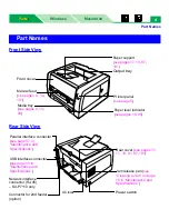 Предварительный просмотр 4 страницы Panasonic KX-P7110 Maintenance Manual