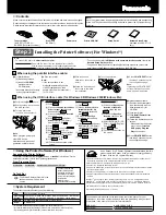 Предварительный просмотр 2 страницы Panasonic KX-P7110 Setup Manual