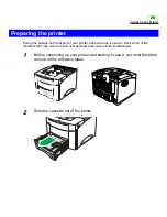 Preview for 26 page of Panasonic KX-P7500 Operating Instructions Manual