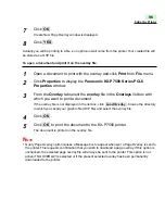 Preview for 96 page of Panasonic KX-P7500 Operating Instructions Manual