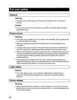 Preview for 10 page of Panasonic KX-P7500 User Manual