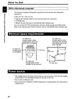 Preview for 16 page of Panasonic KX-P7500 User Manual