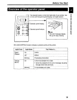 Preview for 19 page of Panasonic KX-P7500 User Manual