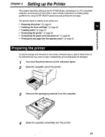 Предварительный просмотр 21 страницы Panasonic KX-P7500 User Manual