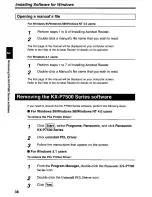 Предварительный просмотр 38 страницы Panasonic KX-P7500 User Manual