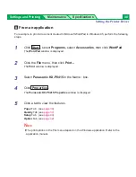 Preview for 30 page of Panasonic KX-P8415 Settings Manual