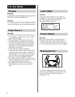 Preview for 4 page of Panasonic KX-P8415 Setup And Reference Manual