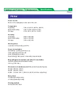 Preview for 2 page of Panasonic KX-P8415 Specifications