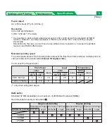 Preview for 3 page of Panasonic KX-P8415 Specifications