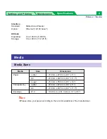 Preview for 4 page of Panasonic KX-P8415 Specifications